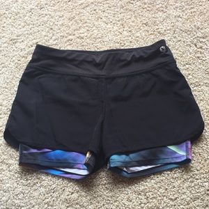 Girls black shorts